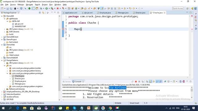 Employee System using prototype design pattern смотреть онлайн