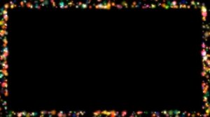 Футаж рамка для видео монтажа - блестки на черном фоне хромакей. | Бесплатные футажи для монтажа
