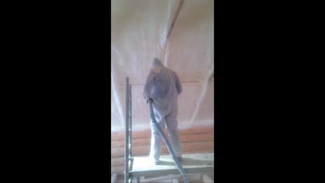 Утепление мансарды пенополиуретаном (ППУ) смотреть онлайн