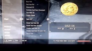 skyrim (ps3/xbox 360/PC) Easter egg box glitch