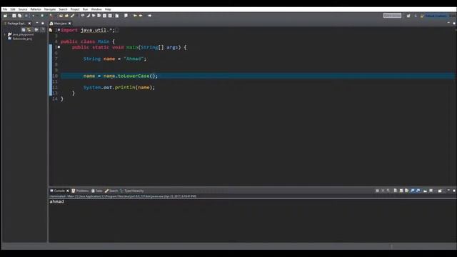 Java Tutorial 10 : The String Class (Arabic) смотреть онлайн
