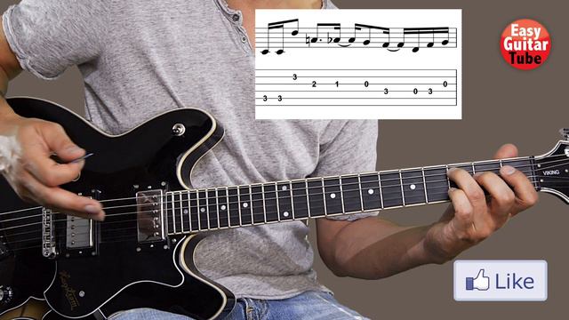 Undertale - Megalovania // Guitar Lesson (+FREE TAB) смотреть онлайн