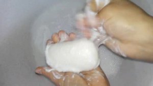 ASMR soaked soap / АСМР размокшее мыло