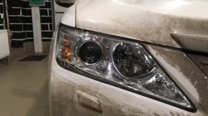 Toyota Camry v50 - ремонт фар, замена линз, диодные линзы Expression