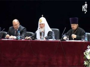 Встреча Патриарха Кирилла с молодежью Москвы