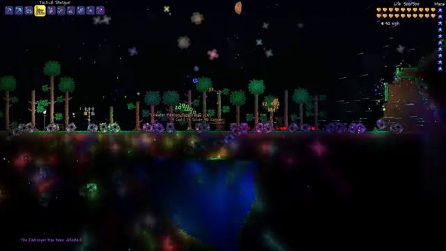 Terraria (Cheat) #17 Colorful Crystalbullets *_* смотреть онлайн