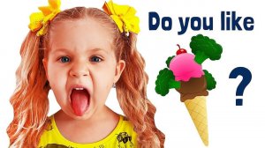 Do You Like Broccoli Ice Cream? Nursery Rhymes songs with Roma and Diana