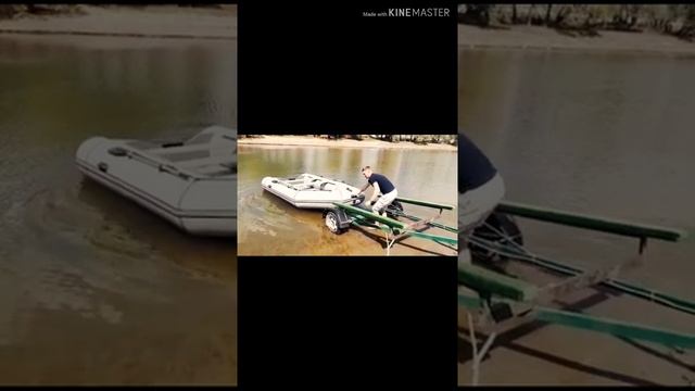 СПУСК ЛОДКИ НА ВОДУ||ШОК||РЫБАЛКА С ИВАНОМ смотреть онлайн