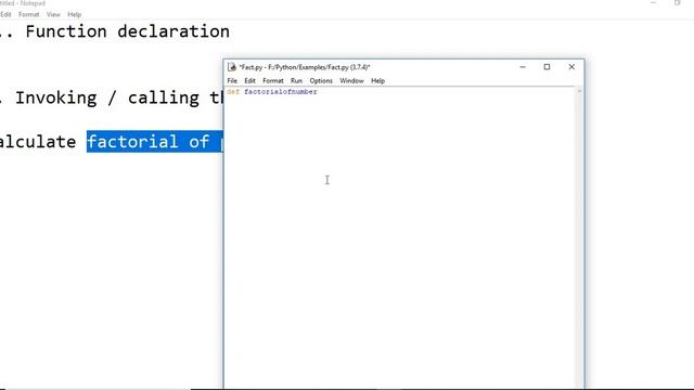 Python Tutorial | Recursive Functions in Python | python recursion examples | factorial in python