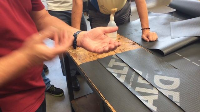 Работа с диффузионной мембраной DELTA-ALPINA, ч.2 смотреть онлайн