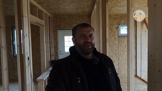 Дом из СИП панелей 90м2. Внешняя отделка. Отзыв заказчика.