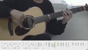 Fingerstyle Tabs | Tokyo Ghoul - Unravel | Sungha Jung Tabs | Fingerstyle Guitar Cover