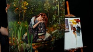 Онлайн-игра от Ольги Базановой - "Новогодняя композиция. Картина за 3 дня". День 1