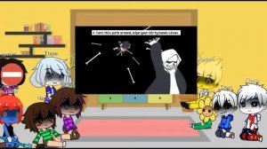 Реакция undertale на Megalomaniac