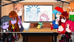 //Fnf react to Twinsomnia Remastered Mod// Motivation already going brr again..//
