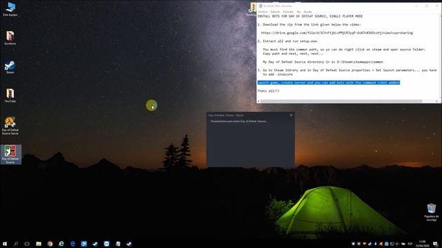Add Bots in Day of Defeat Source - Single Player (STEAM 2020 English version) [TESTED & WORKING] смотреть онлайн