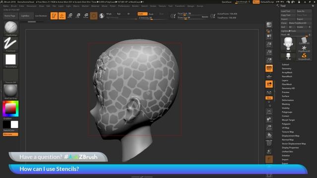 #AskZBrush: “How can I use Stencils?”