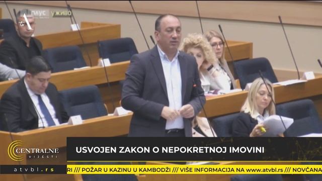 Usvojen Zakon o nepokretnoj imovini