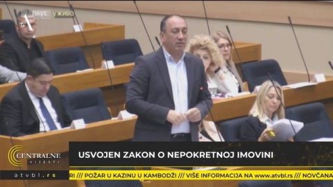 Usvojen Zakon o nepokretnoj imovini