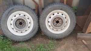 КОЛЁСА от Нивы с разболтовкой ВАЗ классика.