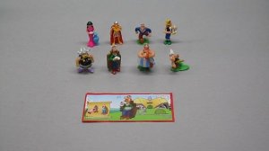 АСТЕРИКС - ASTERIX (2012) Kinder Surprise - серия из Киндер Сюрприза с большим количеством вариантов