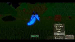[Roblox: Horse World] - Aqua-horse model update!