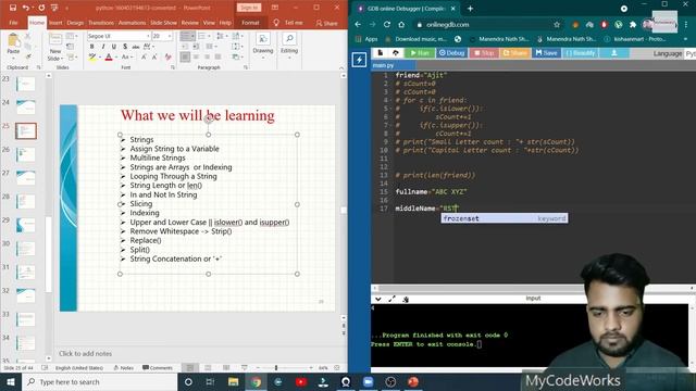 ?String In Python | Python Basics In English & Nepali  | From Scratch | MyCodeWorks |  PFB : #5