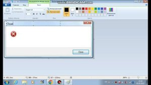 Как я делаю смешные ошибки для Windows (В Paint'е)