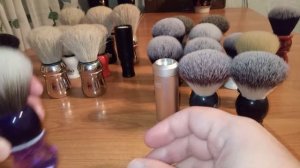 Обзор моей коллекции помазков. Часть первая.