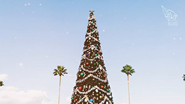 Pre-Christmas relaxation - calm melody and the sound of fire смотреть онлайн