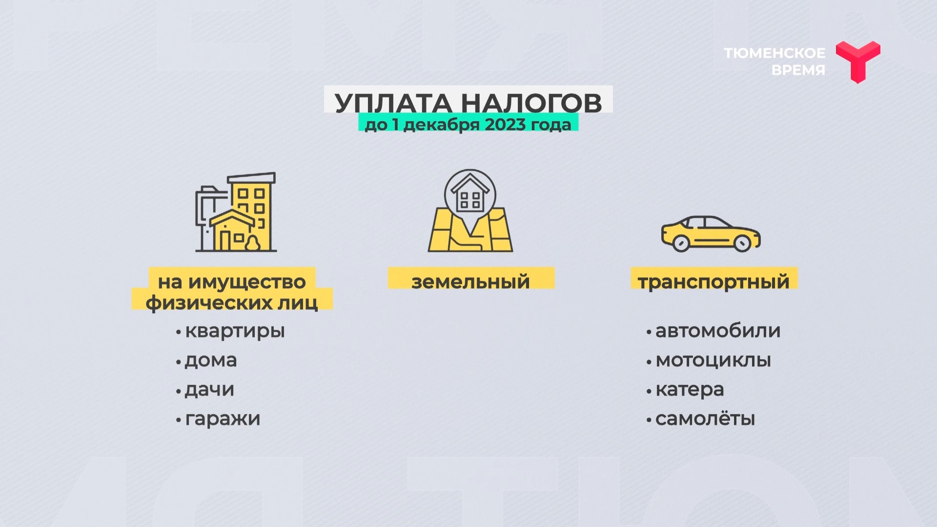 Уплата налогов