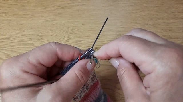 ?Простая в исполнении  носочная пятка «стронг». Knitted socks. Heel "Strong".