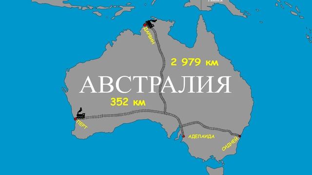 Какой железнодорожный маршрут самый длинный в мире