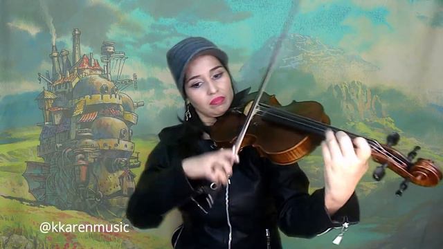 Howl's Moving Castle | El Increíble Castillo Vagabundo || Karen Manrique [Cover Violín🎻] смотреть онлайн