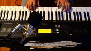 Синтезатор Yamaha PSR-EW300 . Регтайм "Артист эстрады", Джоплин, Играет ученик