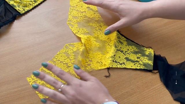 Шьём трусики внахлест на завышенной талии | lingerie |Светлана Бах