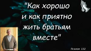 Как хорошо и как приятно жить братьям вместе. Классен Р.Д.