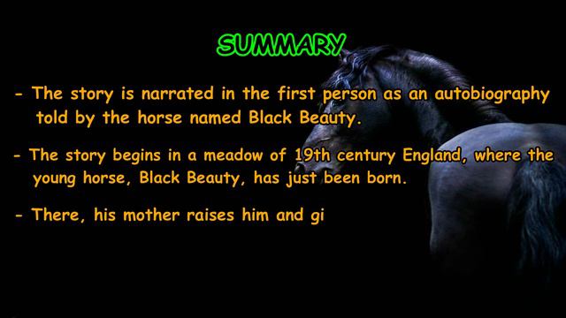 BLACK BEAUTY BY ANNA SEWELL | FULL EXPLANATION | BY THE MODERN LEARNING смотреть онлайн