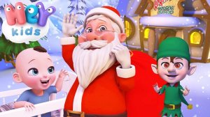 Papá Noel cancion infantil  Canciones de Santa Claus para niños  HeyKids