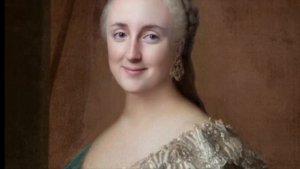 Голубая великанша Екатерина II императрица разных Россий. Внешность высочеств. Кто сверг допотопных