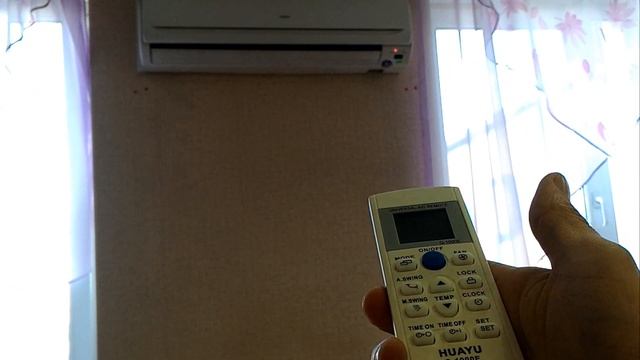 Настройка пульта для кондиционера Q-1000E смотреть онлайн