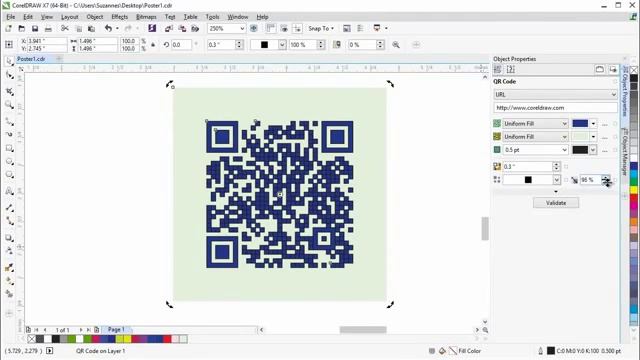 Tutorial CorelDRAW® Create a QR Code and Embed a Logo смотреть онлайн