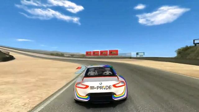 BMW 3.0 CSL HOMMAGE R Game Play speed track test