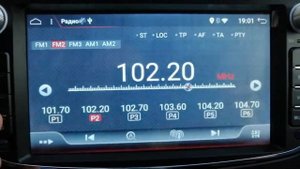 Магнитола с али появились полосы