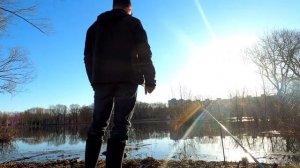 №1 / Первая рыбалка в 2022 году / Город Тверь / Река Тьмака