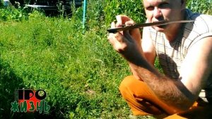 Обзор.Китайский серп. Борьба с сорняками - заготовка мульчи. Серп