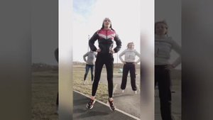 Утренняя зарядка на улице