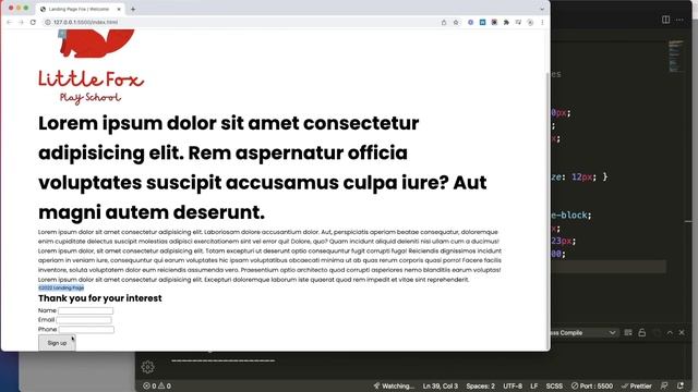 Landing Page Responsiva Con HTML Y CSS (SASS) смотреть онлайн