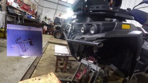 Тюнинг РМ800 - новый бампер, перенос лебедки.