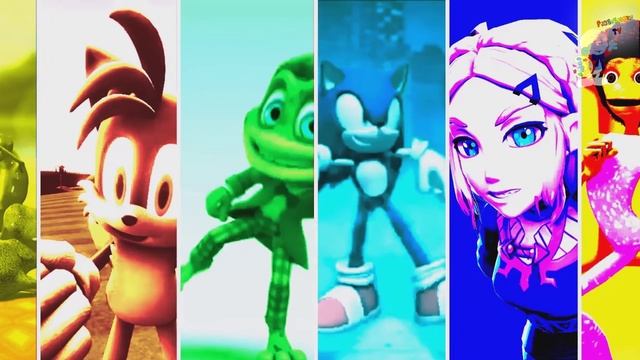 Color dance Super Sonic/Skeleton/Gum Bear and others #patila #dametucosita #dencechallenge смотреть онлайн